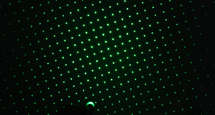 50MW Kaleidoscope GREEN LASER WITH FIVE HEADS